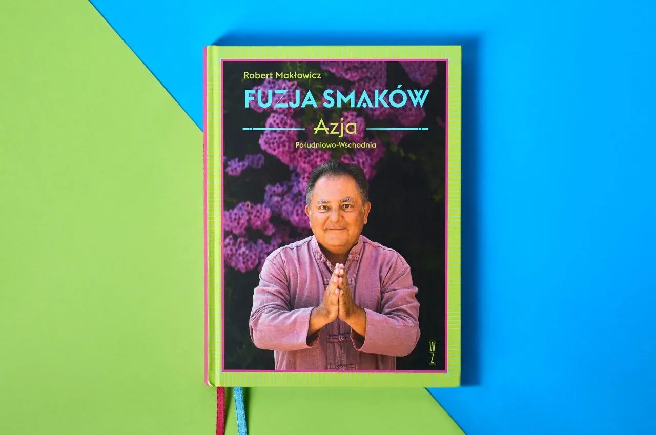 Książka "Fuzja Smaków Azja" Roberta Makłowicza zaprasza do odkrywania kuchni fusion.