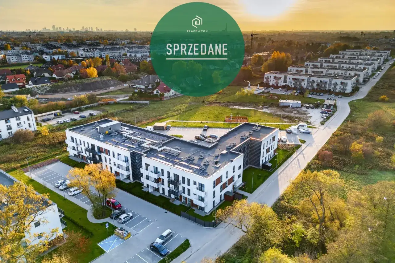 Nowoczesne osiedle w Grodzisku, z zielonym akcentem